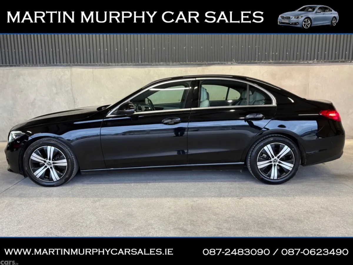 Mercedes-Benz C-Class Saloon, Diesel Hybrid, 2023, Black