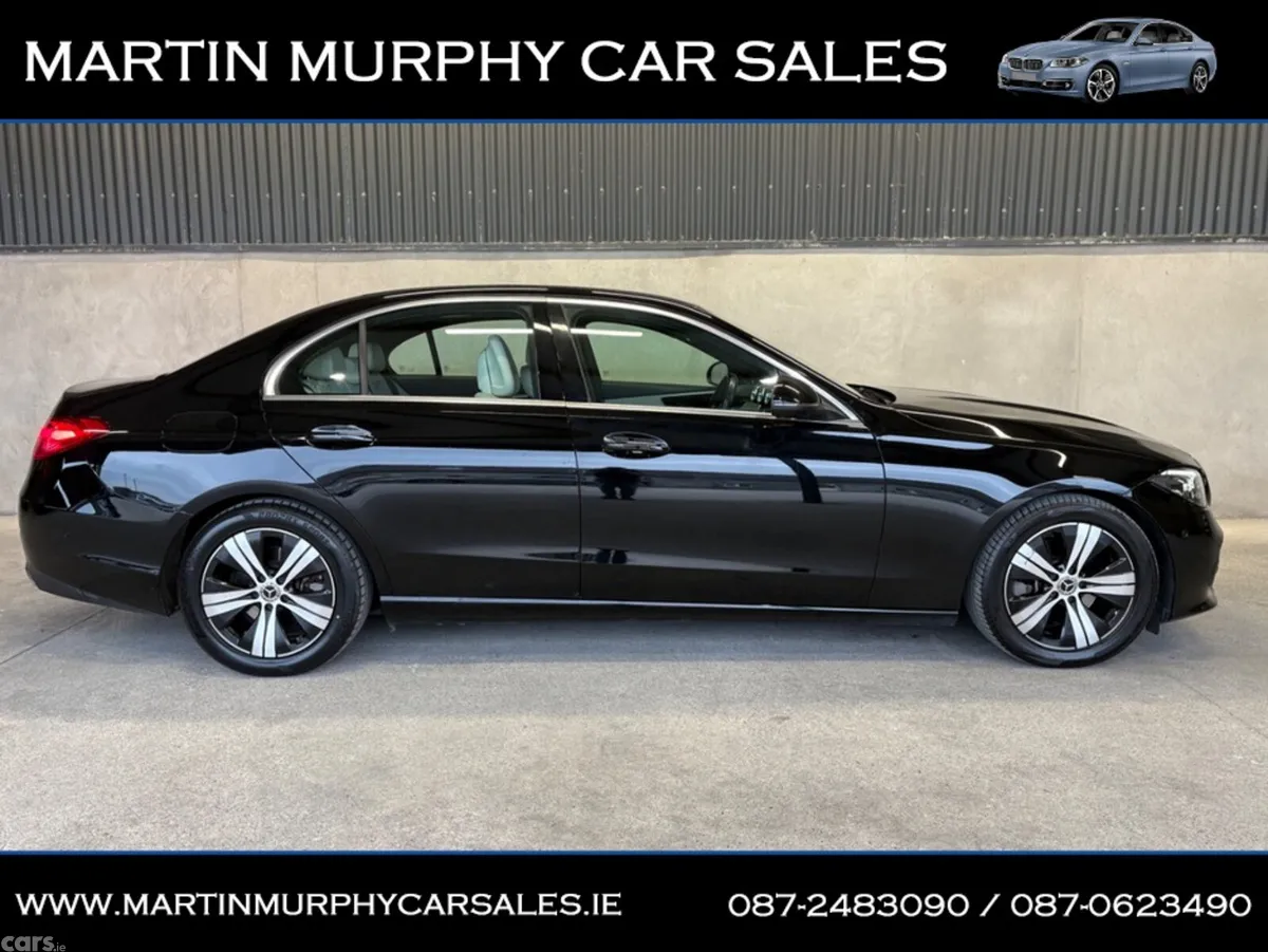 Mercedes-Benz C-Class Saloon, Diesel Hybrid, 2023, Black