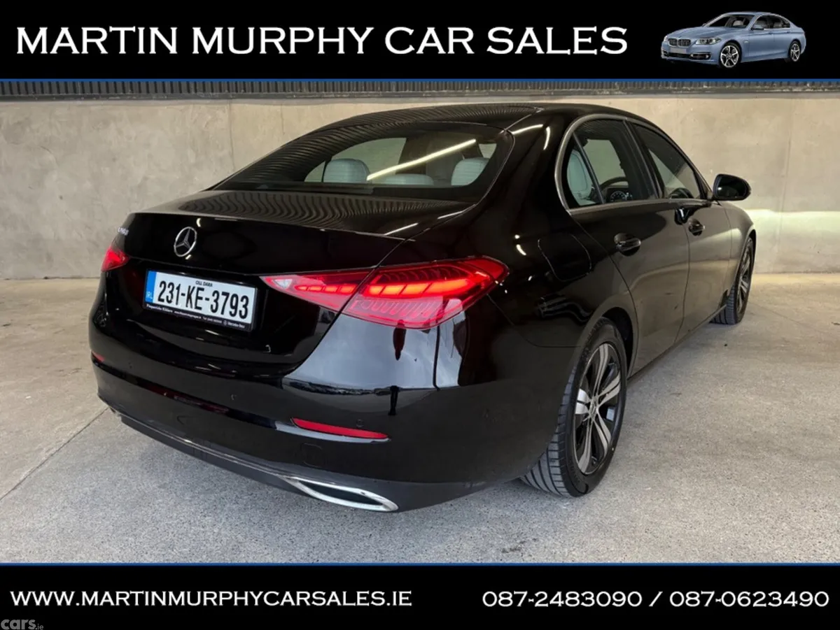 Mercedes-Benz C-Class Saloon, Diesel Hybrid, 2023, Black