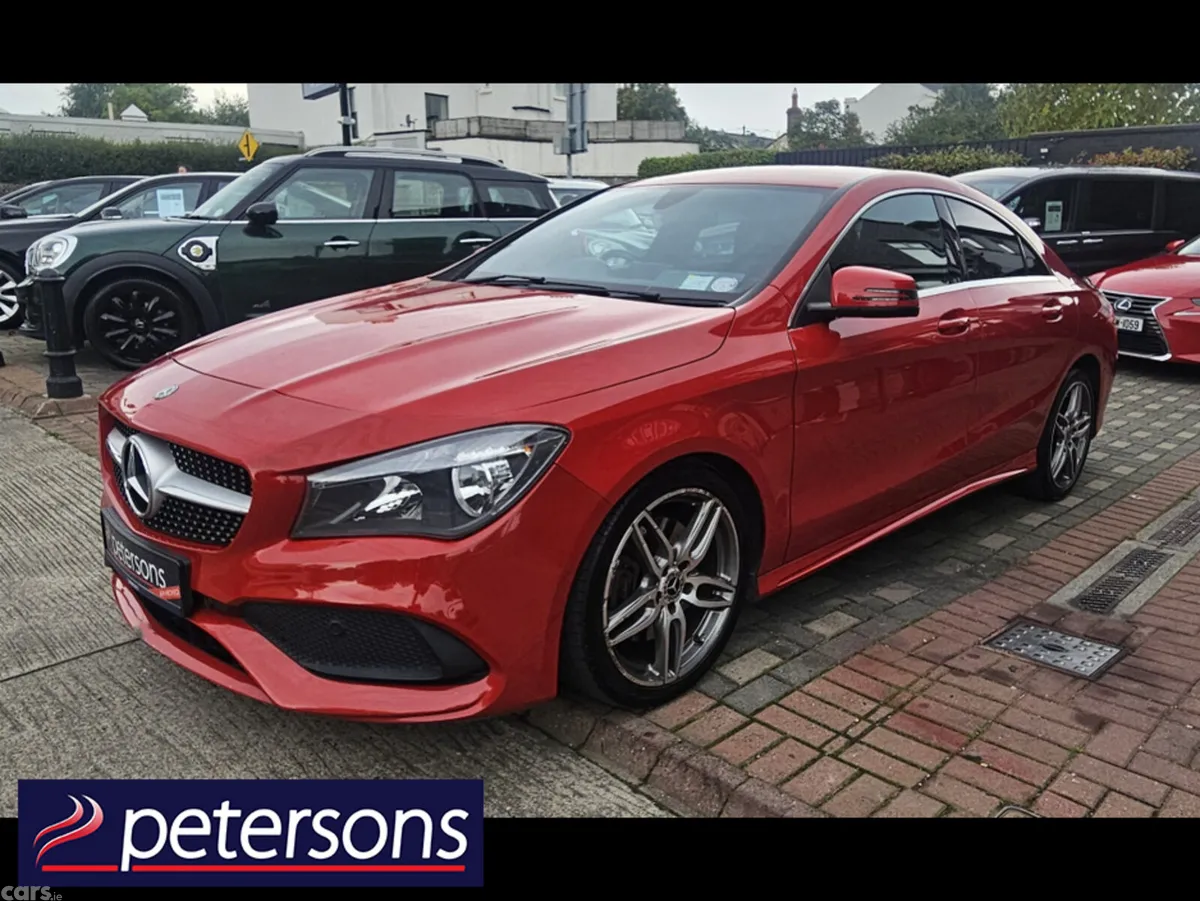 Mercedes-Benz CLA Saloon, Diesel, 2018, Red