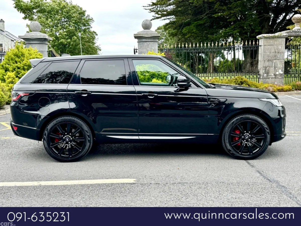 Land Rover Range Rover Sport SUV, Petrol Plug-in Hybrid, 2021, Black