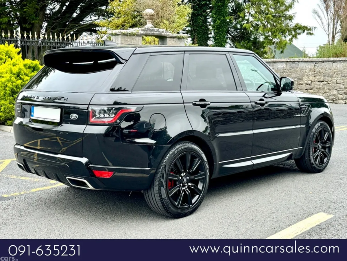 Land Rover Range Rover Sport SUV, Petrol Plug-in Hybrid, 2021, Black