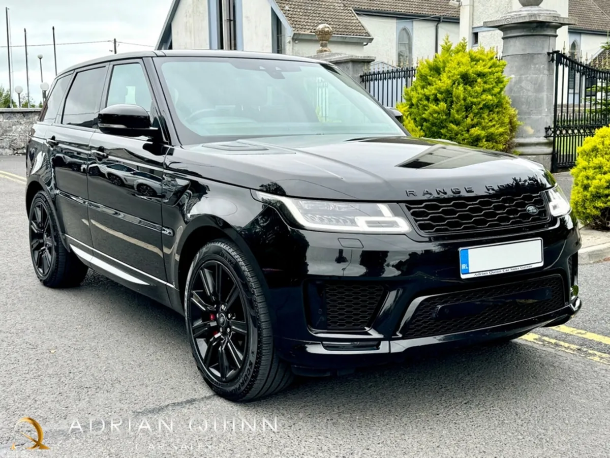 Land Rover Range Rover Sport SUV, Petrol Plug-in Hybrid, 2021, Black