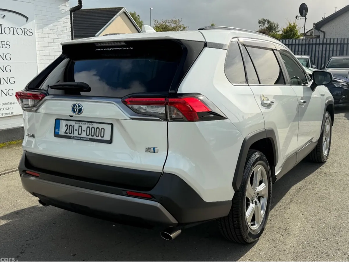 Toyota RAV4 MPV, Petrol Hybrid, 2020, White