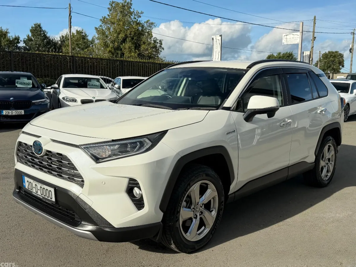 Toyota RAV4 MPV, Petrol Hybrid, 2020, White