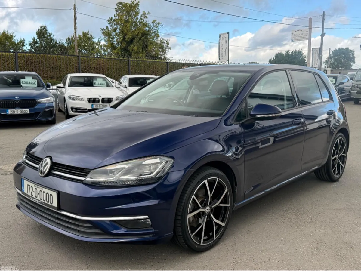 Volkswagen Golf Hatchback, Petrol, 2017, Blue