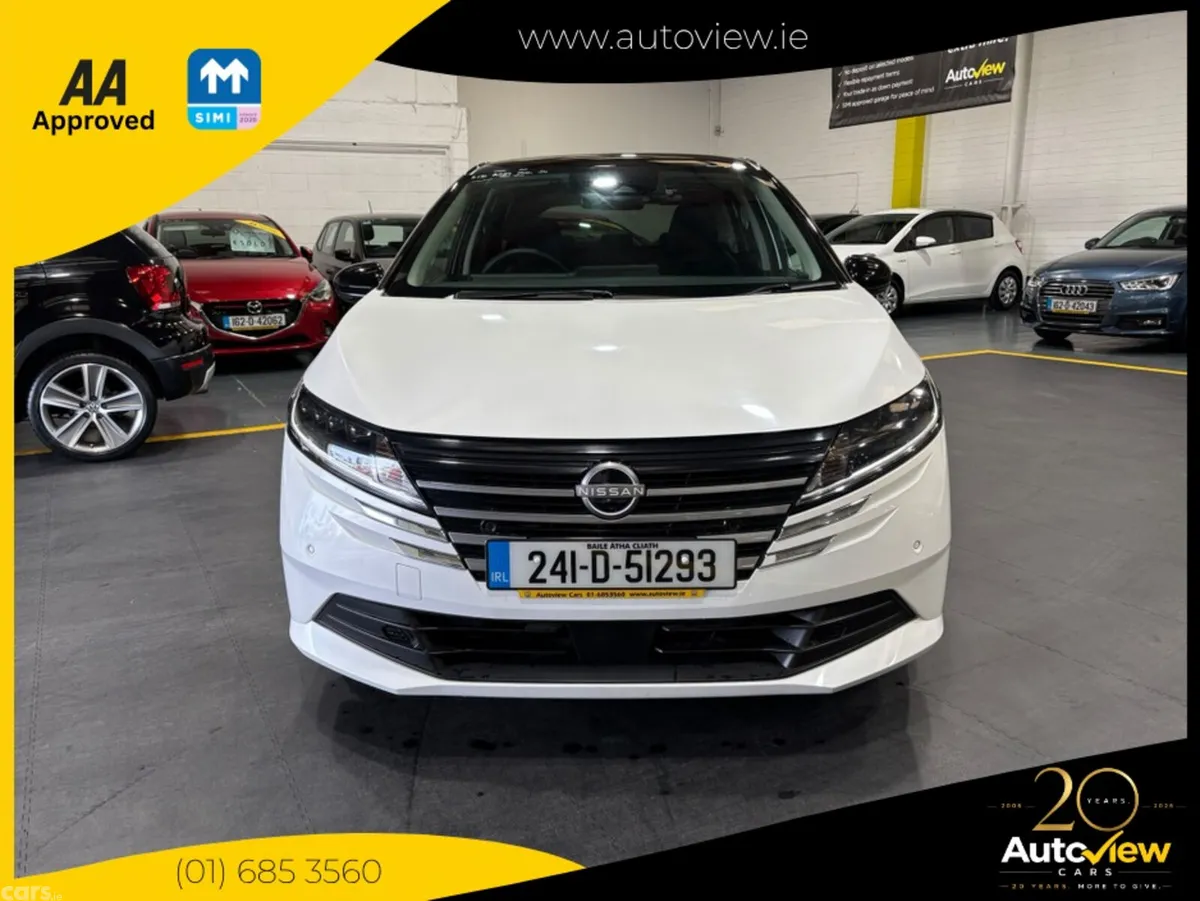 Nissan Note Hatchback, Petrol Hybrid, 2024, White