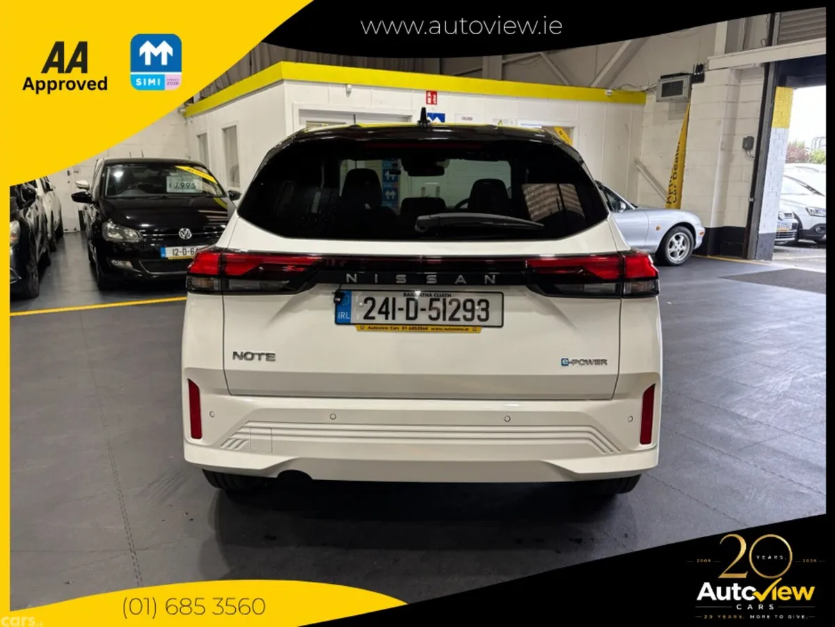 Nissan Note Hatchback, Petrol Hybrid, 2024, White