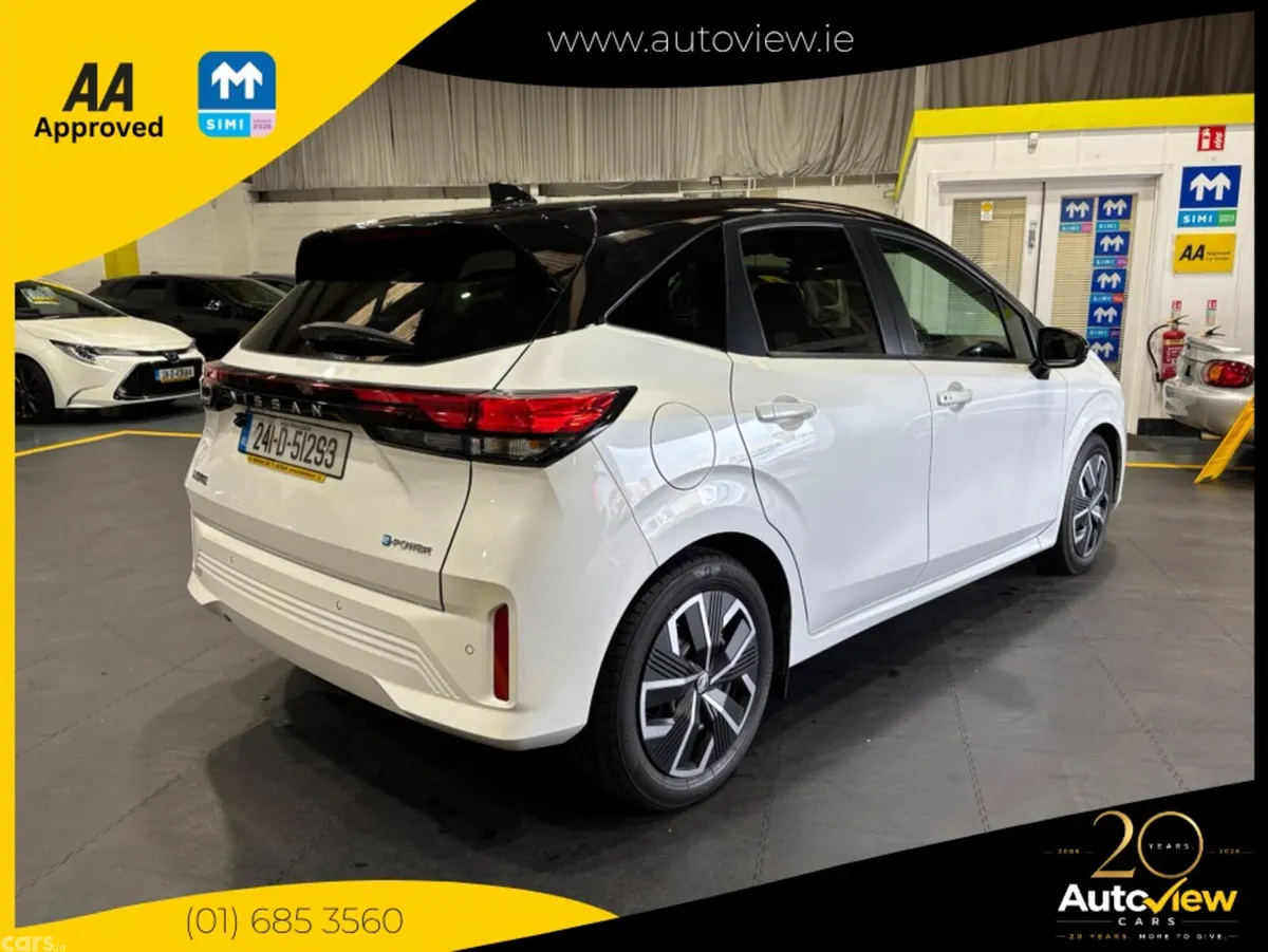 Nissan Note Hatchback, Petrol Hybrid, 2024, White