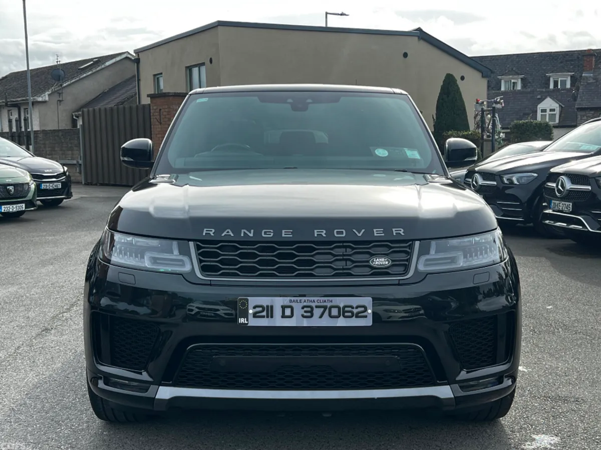 Land Rover Range Rover Sport SUV, Petrol Plug-in Hybrid, 2021, Black