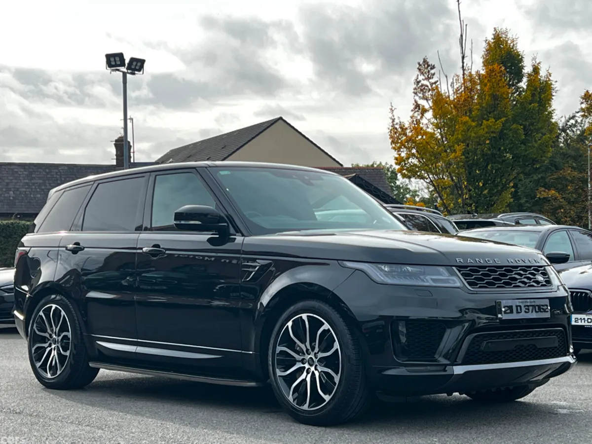 Land Rover Range Rover Sport SUV, Petrol Plug-in Hybrid, 2021, Black