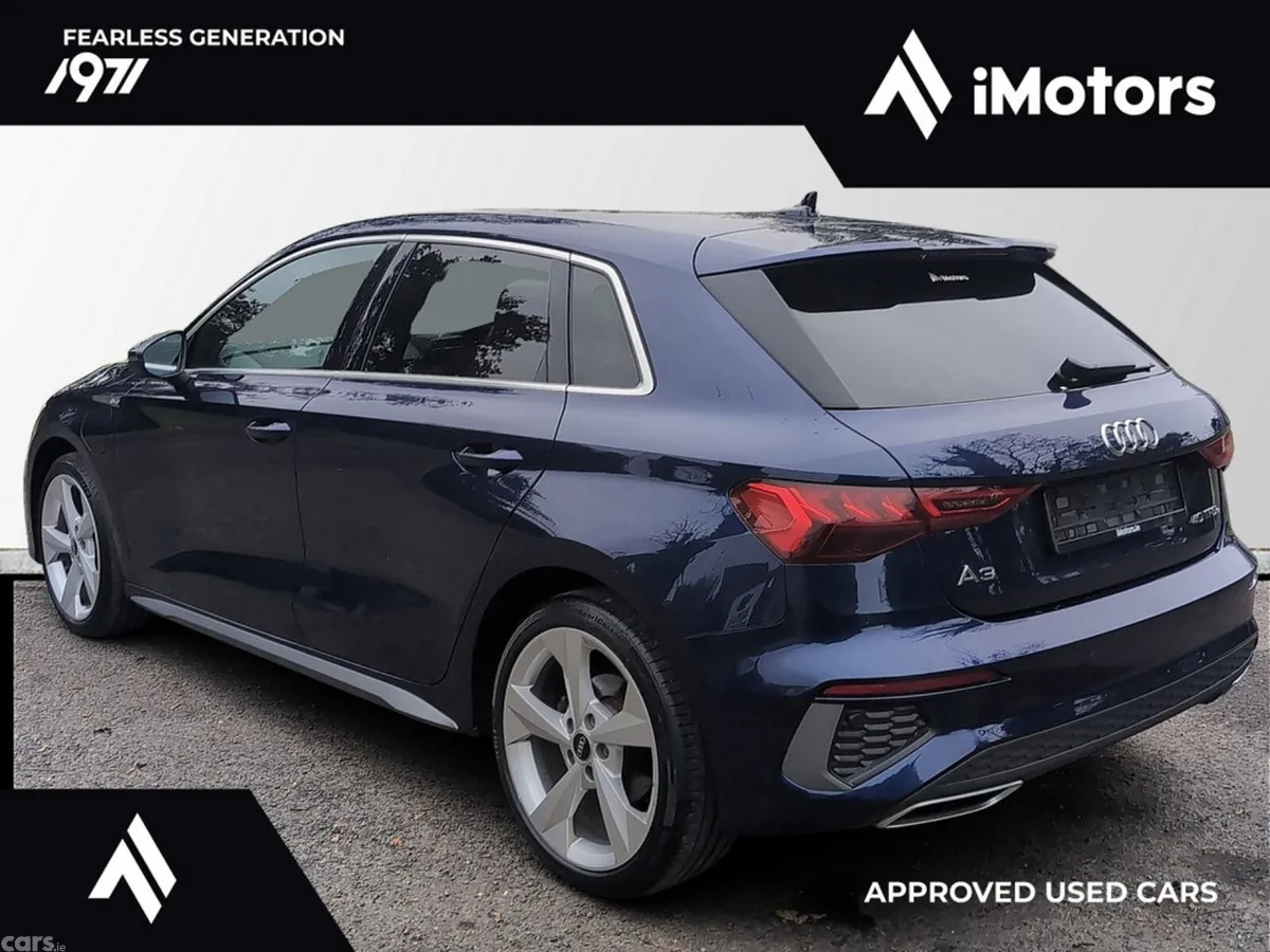 Audi A3 Hatchback, Petrol Hybrid, 2023, Blue