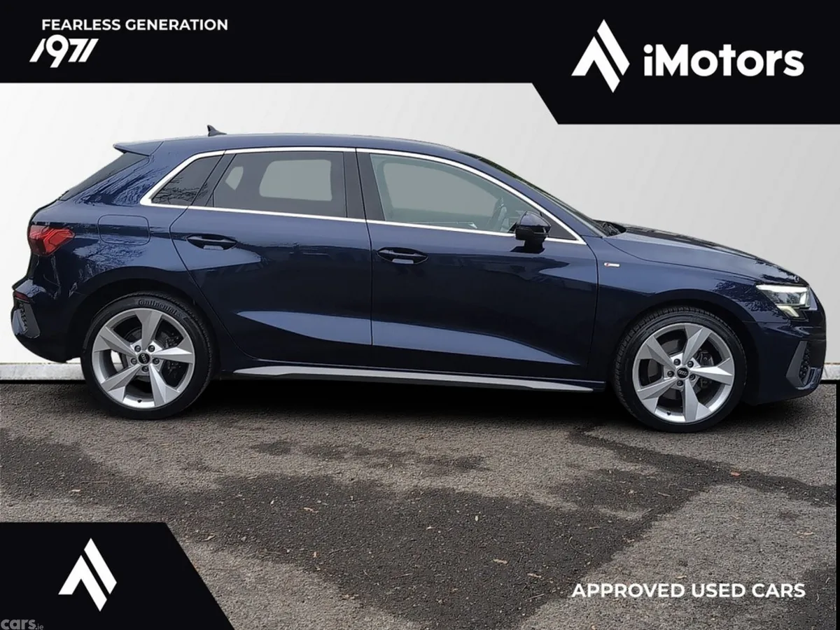 Audi A3 Hatchback, Petrol Hybrid, 2023, Blue