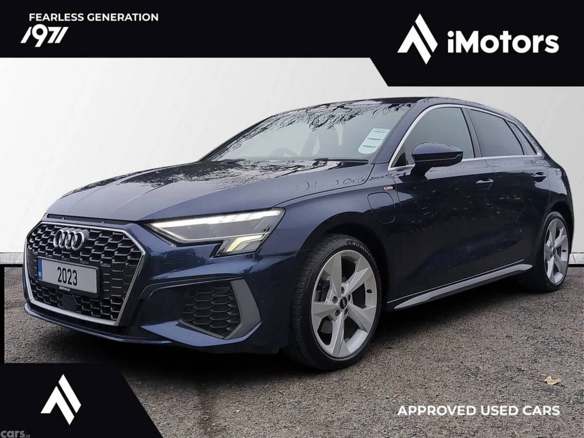 Audi A3 Hatchback, Petrol Hybrid, 2023, Blue