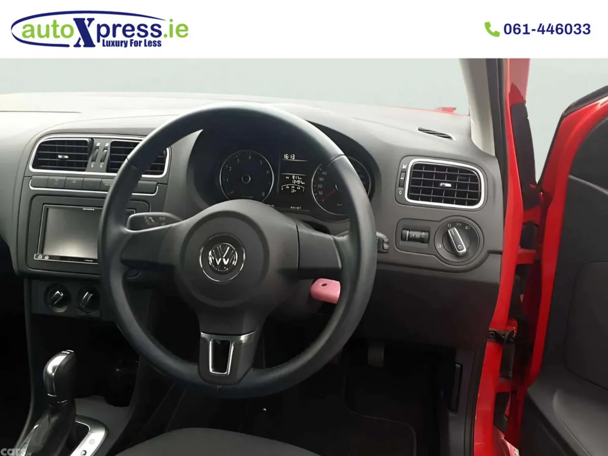 Volkswagen Polo Hatchback, Petrol, 2014, Red