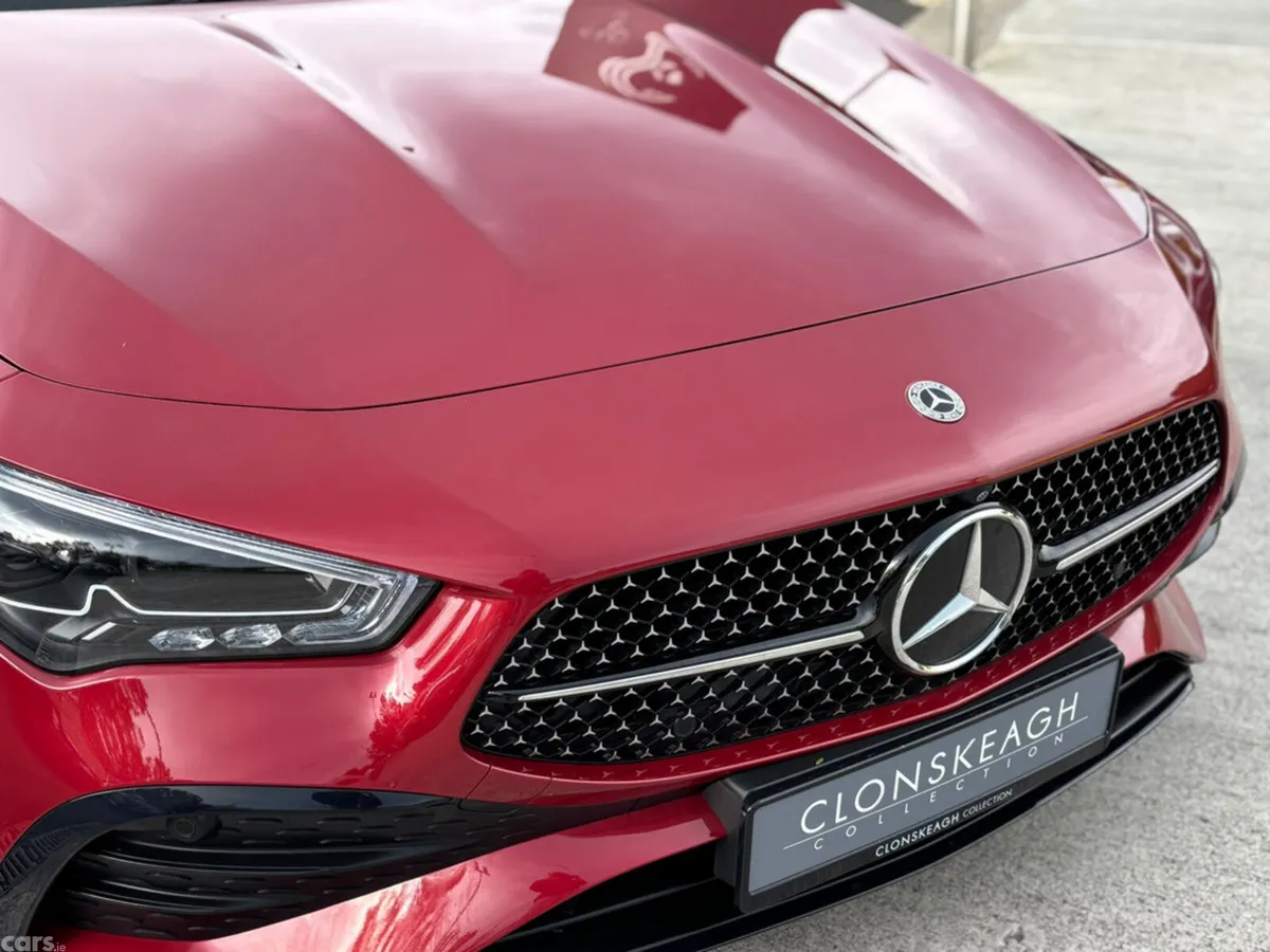 Mercedes-Benz CLA Coupe, Petrol Plug-in Hybrid, 2024, Red