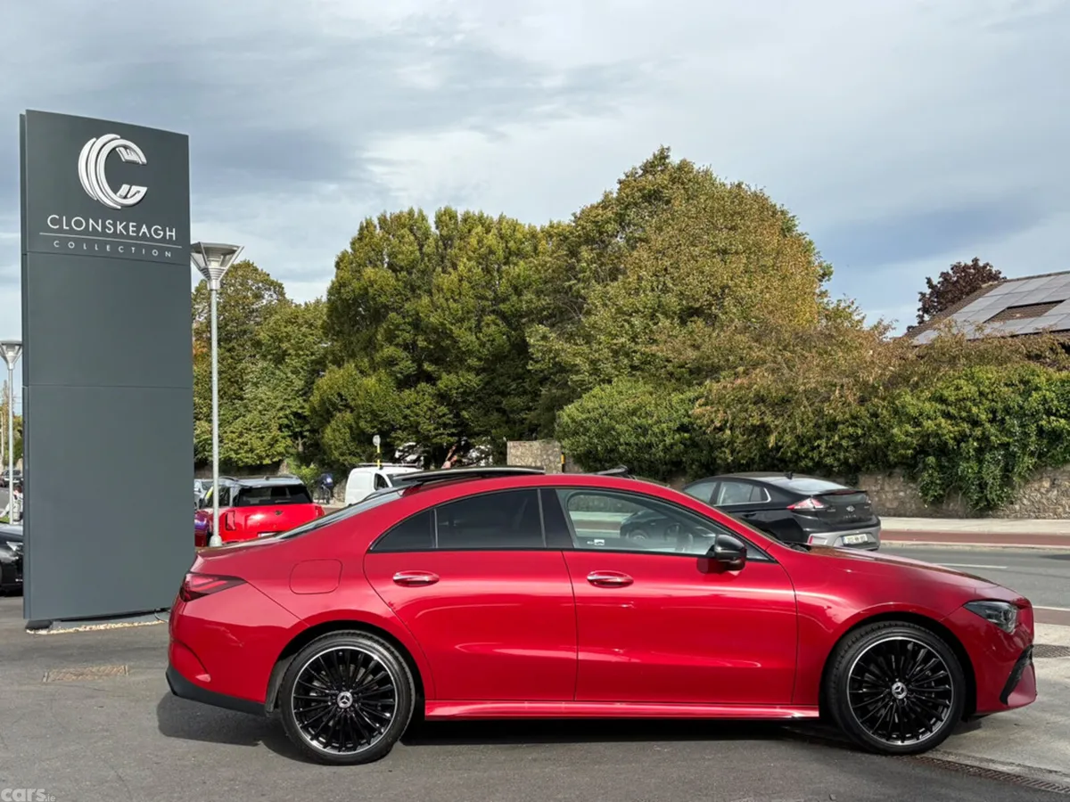 Mercedes-Benz CLA Coupe, Petrol Plug-in Hybrid, 2024, Red