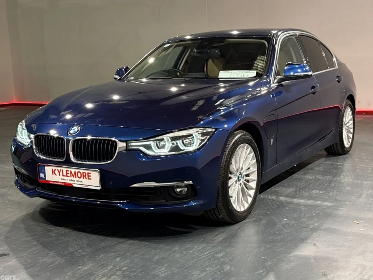 BMW 3-Series Saloon, Petrol Plug-in Hybrid, 2018, Blue