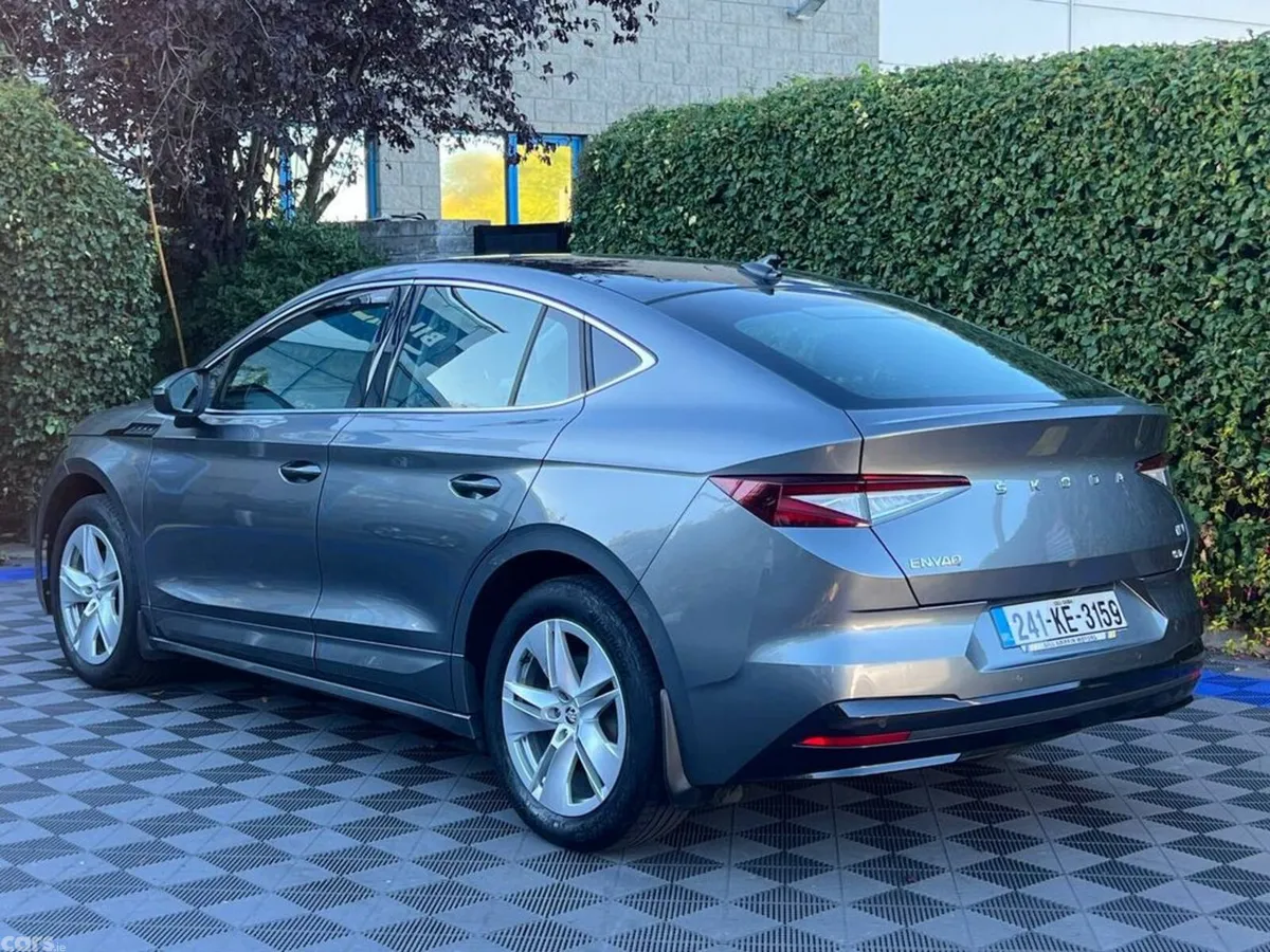 Skoda Enyaq Coupe, Electric, 2024, Grey