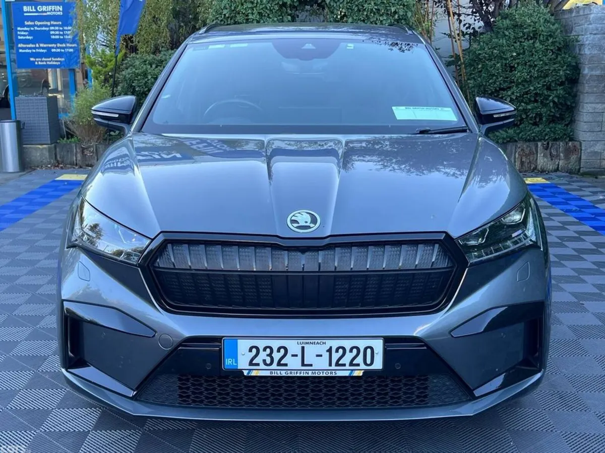 Skoda Enyaq SUV, Electric, 2023, Grey