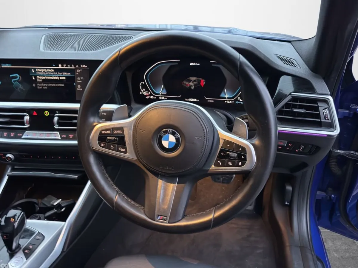 BMW 3-Series Saloon, Petrol Plug-in Hybrid, 2021, Blue