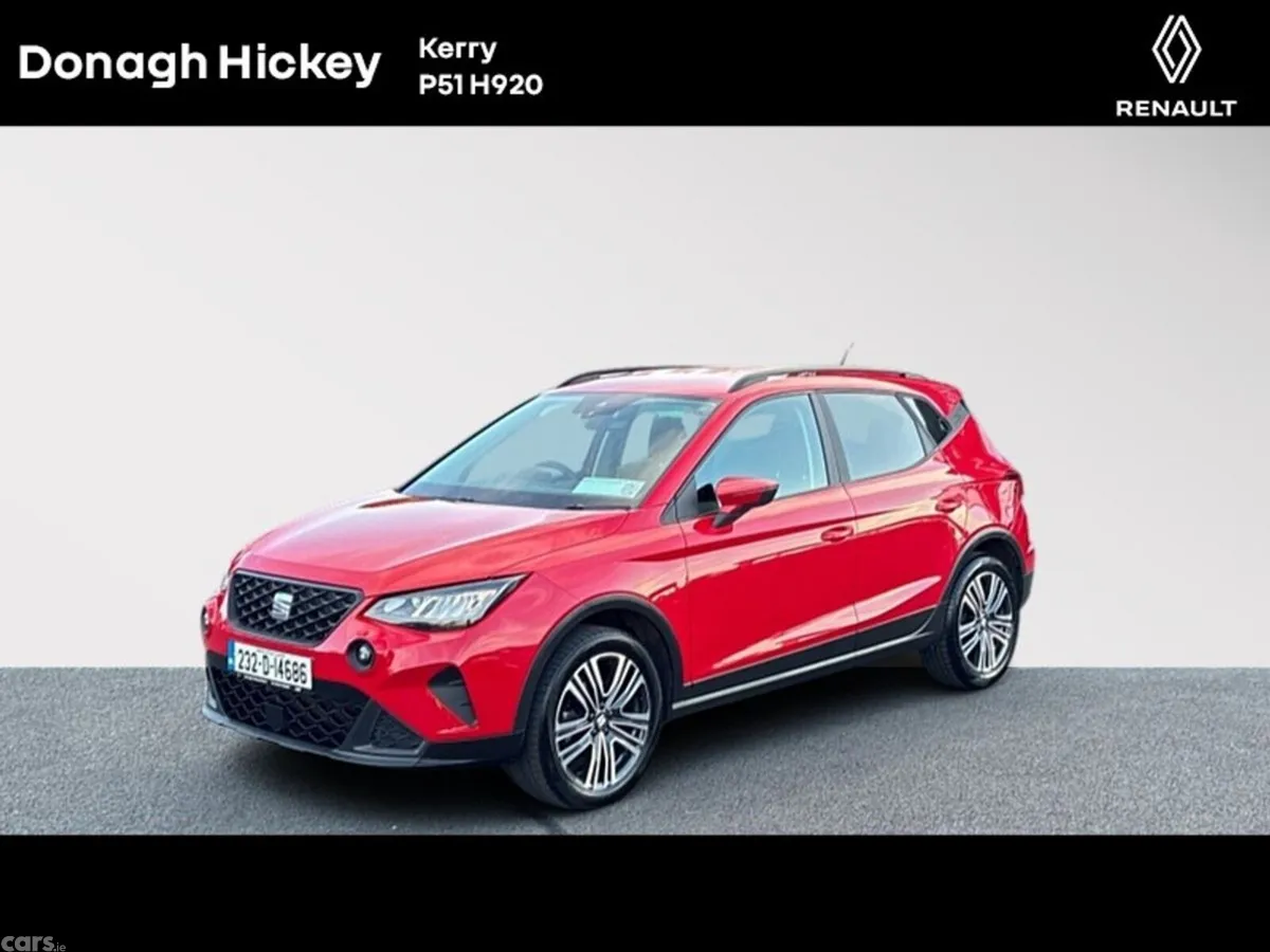 SEAT Arona SUV, Petrol, 2023, Red