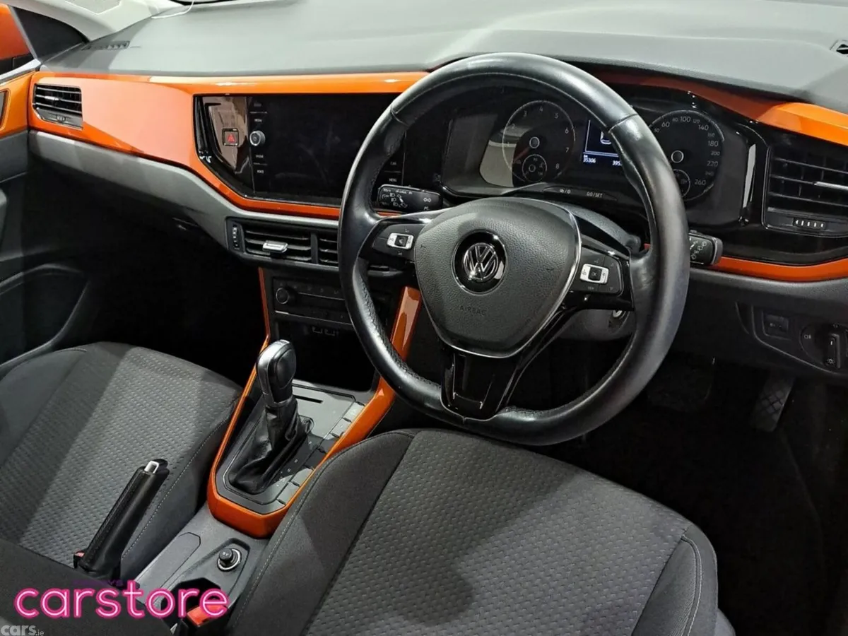 Volkswagen Polo Hatchback, Petrol, 2019, Orange