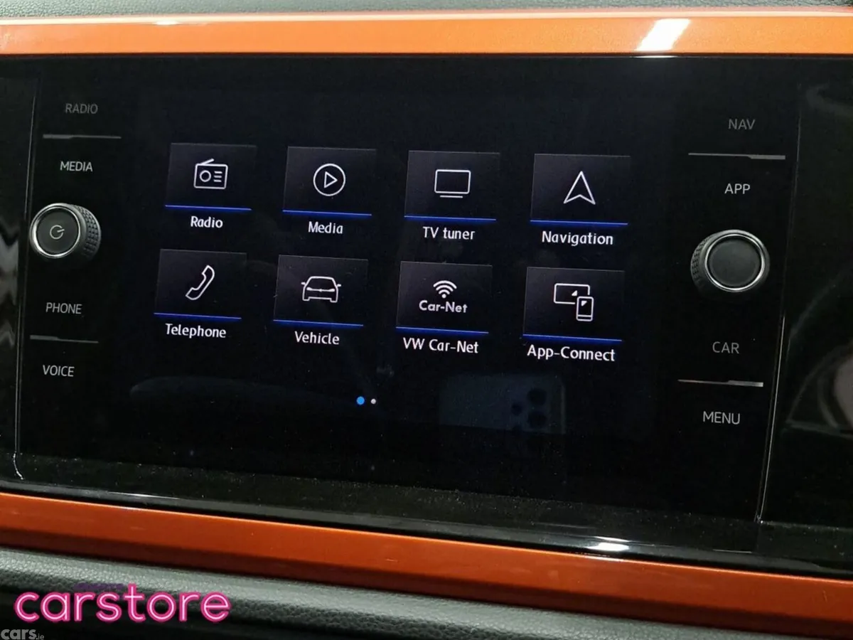 Volkswagen Polo Hatchback, Petrol, 2019, Orange