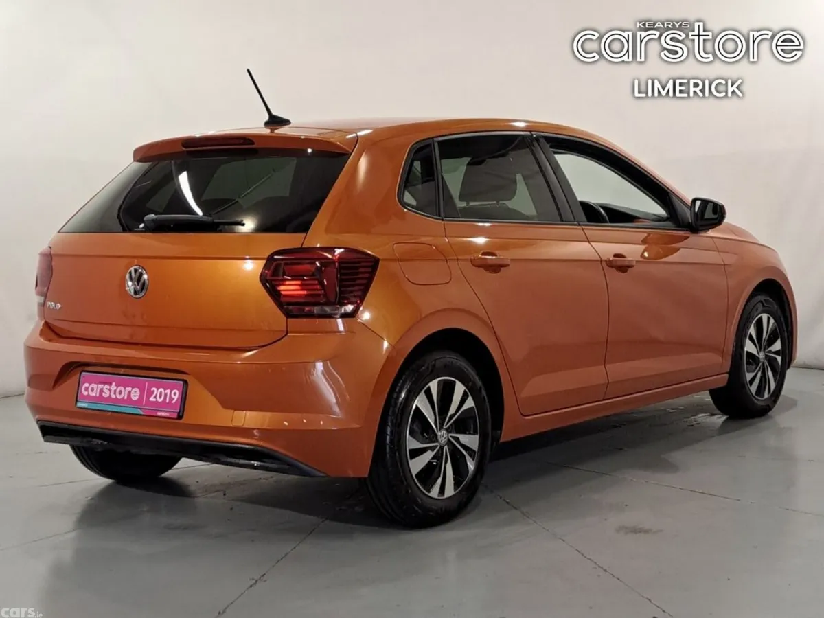 Volkswagen Polo Hatchback, Petrol, 2019, Orange