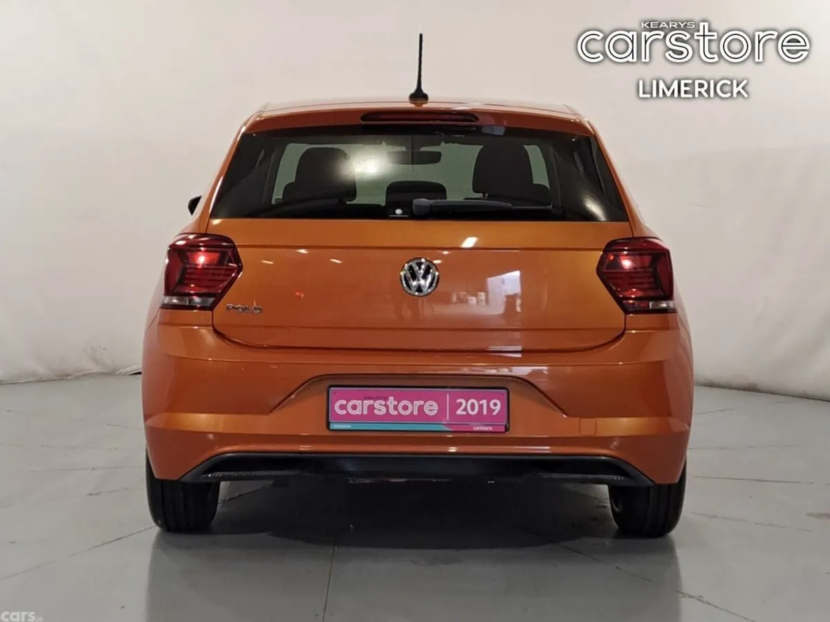 Volkswagen Polo Hatchback, Petrol, 2019, Orange