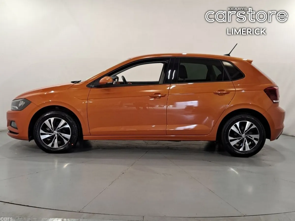 Volkswagen Polo Hatchback, Petrol, 2019, Orange