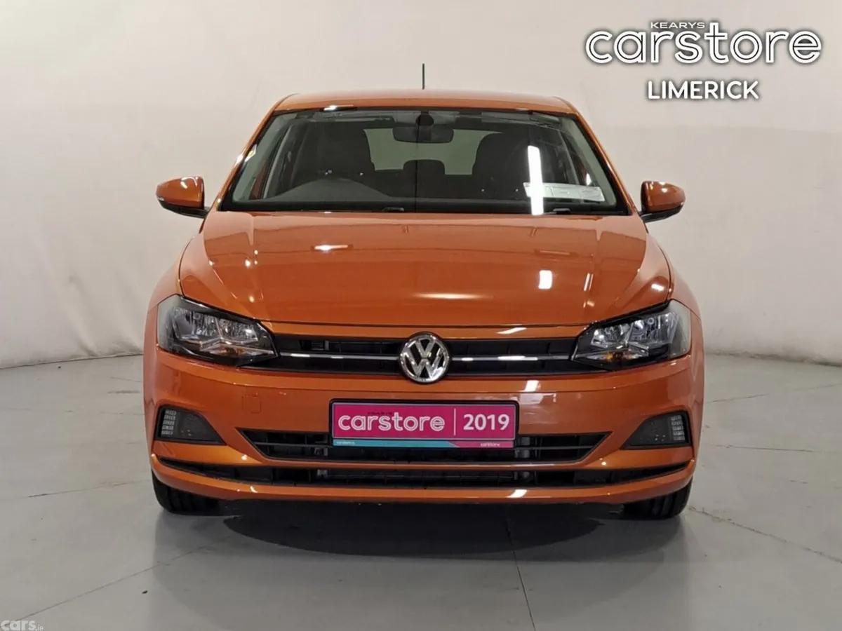 Volkswagen Polo Hatchback, Petrol, 2019, Orange