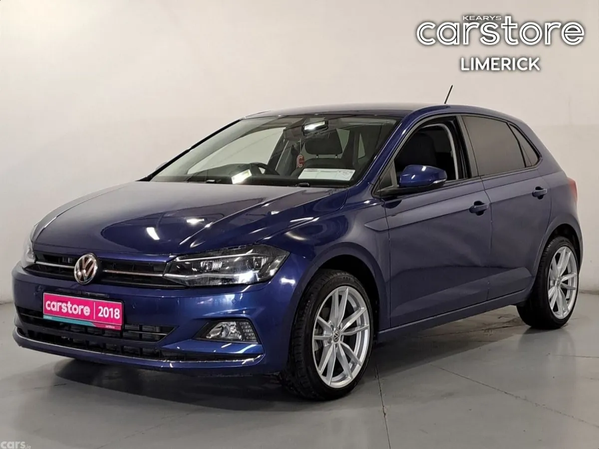 Volkswagen Polo Hatchback, Petrol, 2018, Blue