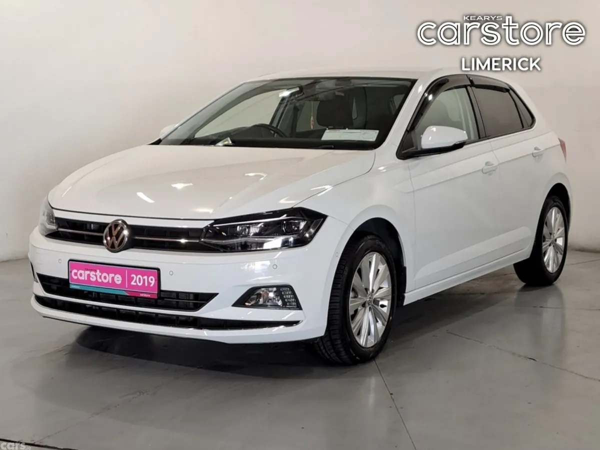 Volkswagen Polo Hatchback, Petrol, 2019, White