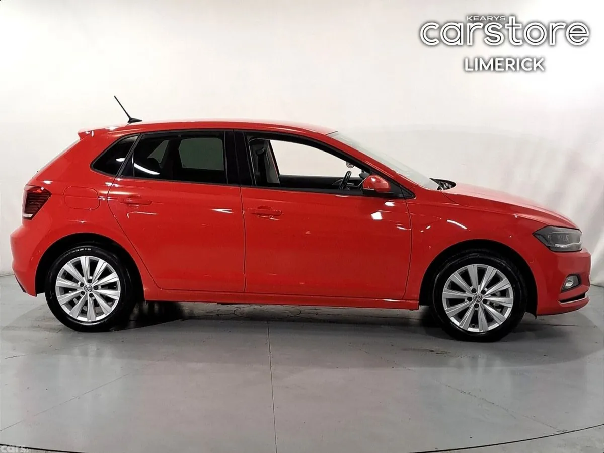Volkswagen Polo Hatchback, Petrol, 2019, Red
