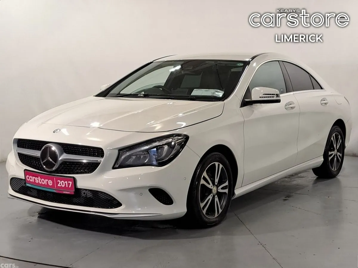 Mercedes-Benz CLA Coupe, Petrol, 2017, White