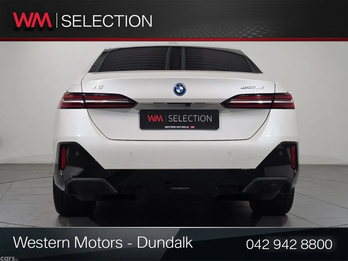 BMW i5 Saloon, Electric, 2025, White