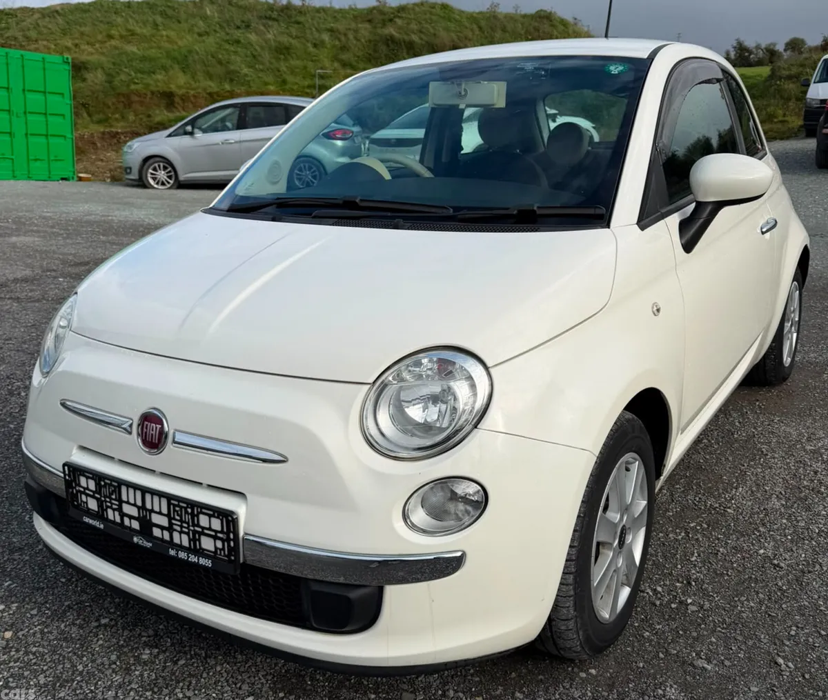 Fiat 500 Hatchback, Petrol, 2015, White