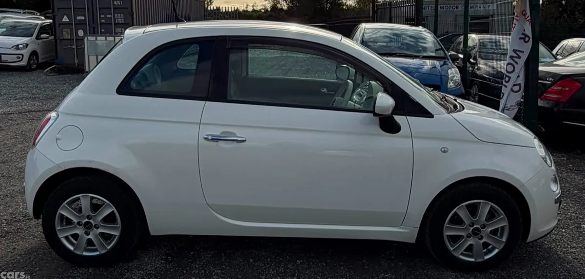 Fiat 500 Hatchback, Petrol, 2015, White