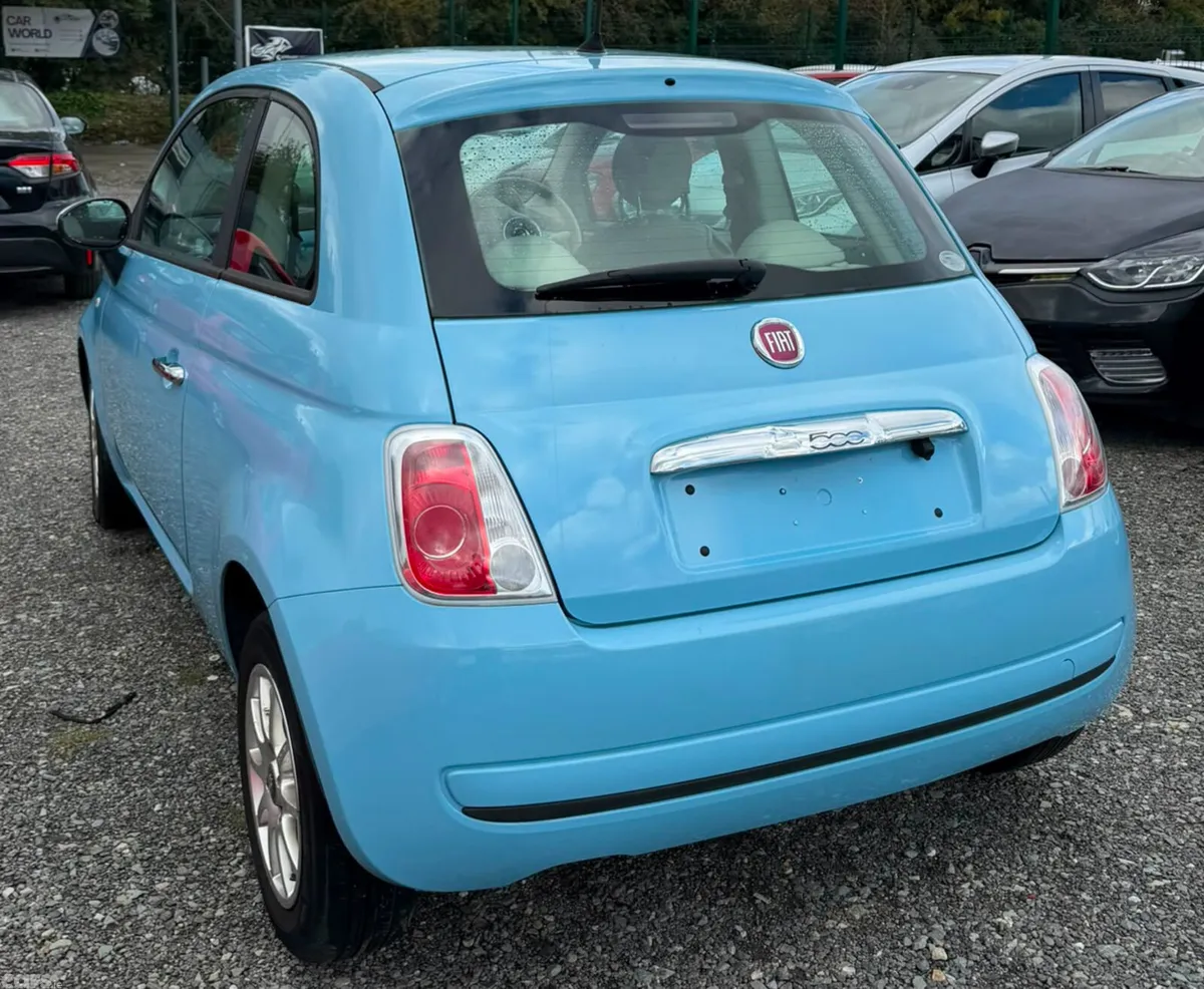 Fiat 500 Hatchback, Petrol, 2013, Blue