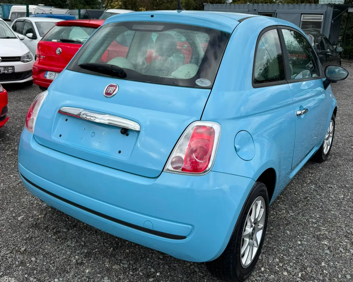 Fiat 500 Hatchback, Petrol, 2013, Blue