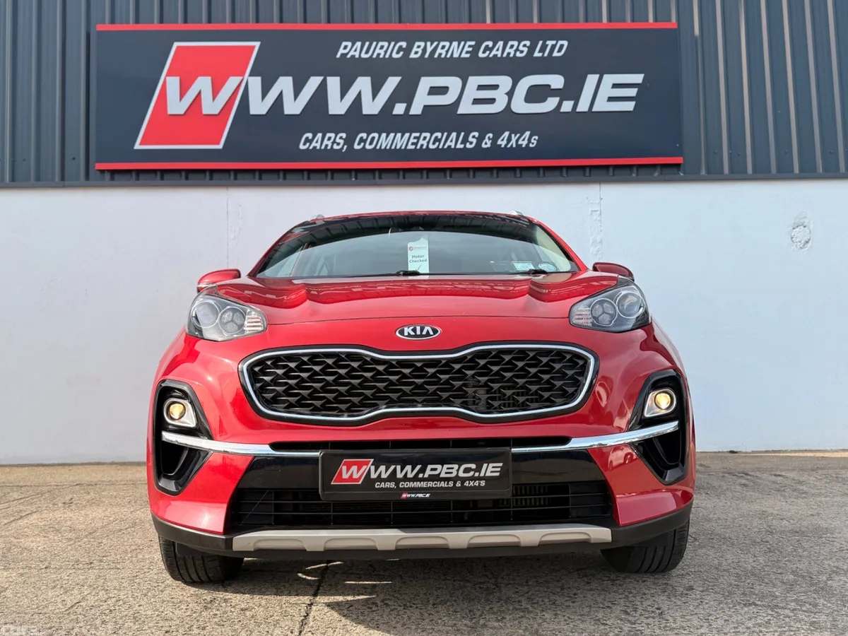 Kia Sportage SUV, Diesel, 2020, Red