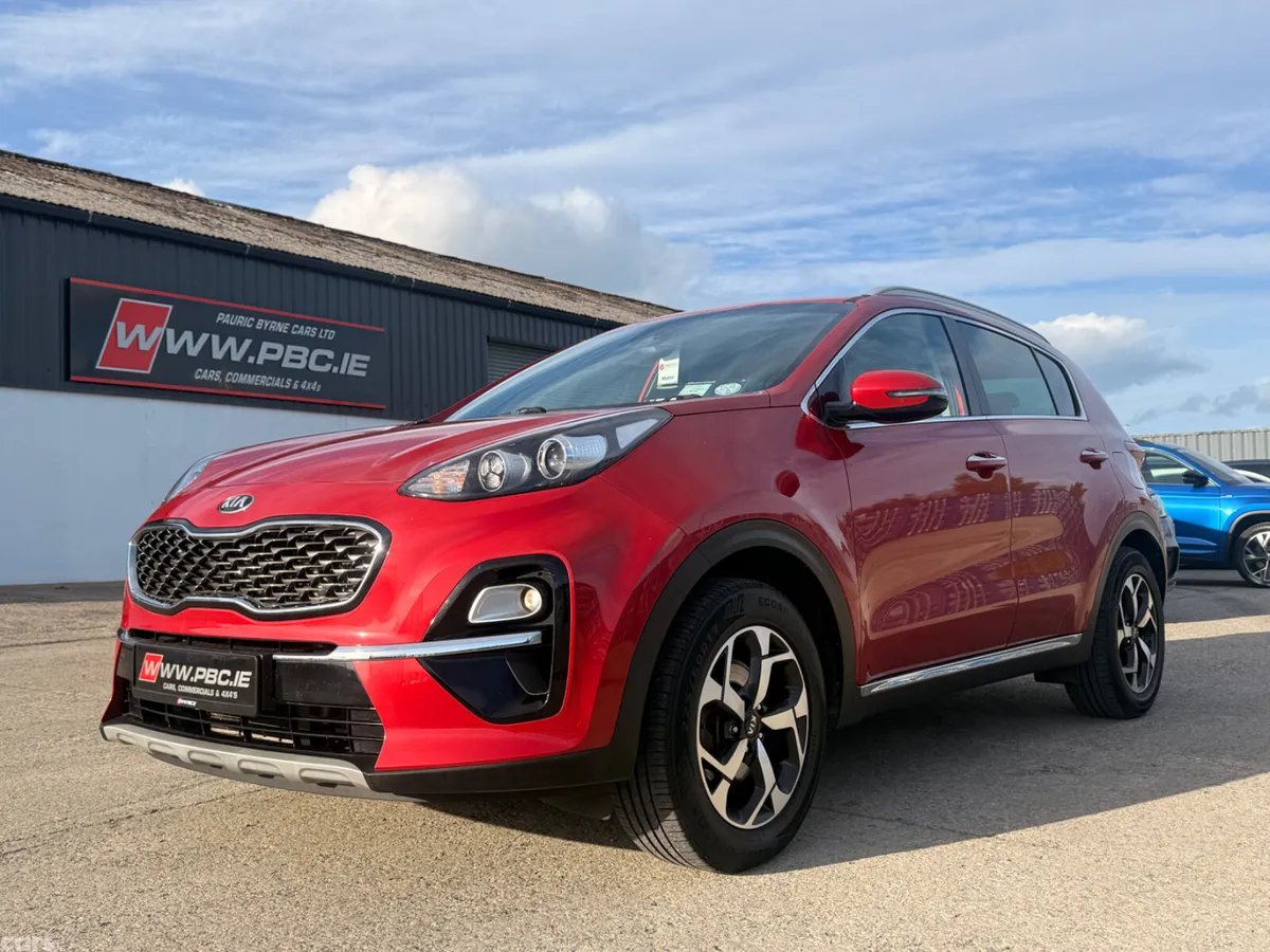 Kia Sportage SUV, Diesel, 2020, Red