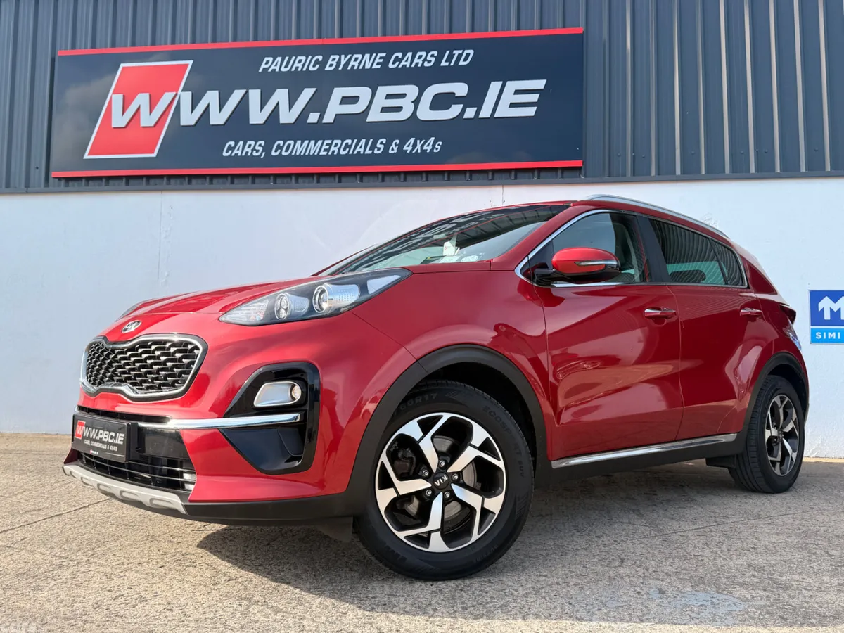 Kia Sportage SUV, Diesel, 2020, Red
