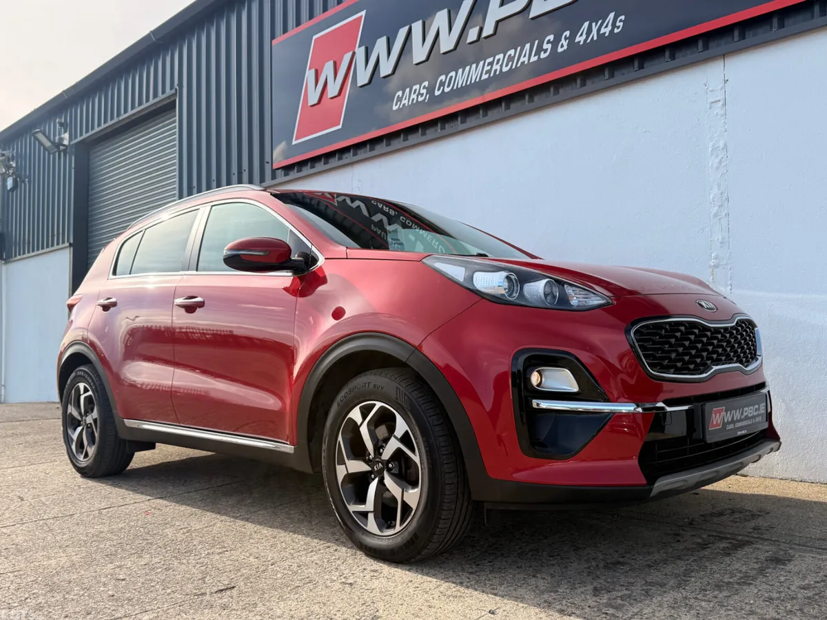 Kia Sportage SUV, Diesel, 2020, Red