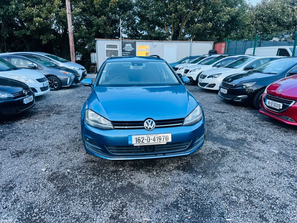 Volkswagen Golf Estate, Petrol, 2016, Blue