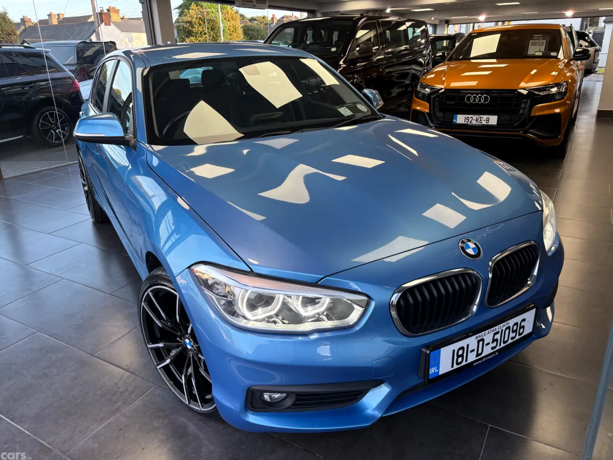 BMW 1-Series Hatchback, Diesel, 2018, Blue