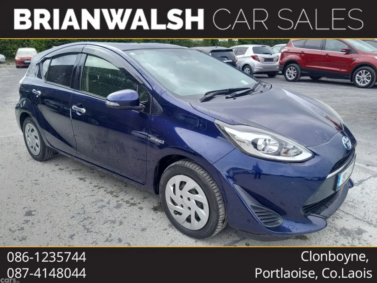 Toyota Aqua Hatchback, Petrol Hybrid, 2019, Blue