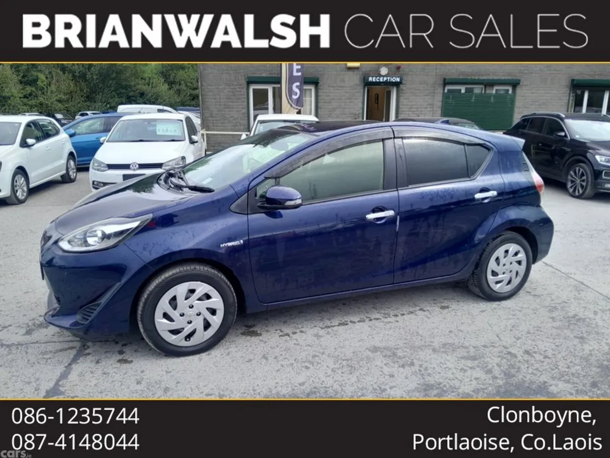Toyota Aqua Hatchback, Petrol Hybrid, 2019, Blue