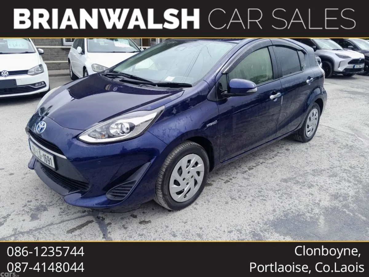 Toyota Aqua Hatchback, Petrol Hybrid, 2019, Blue